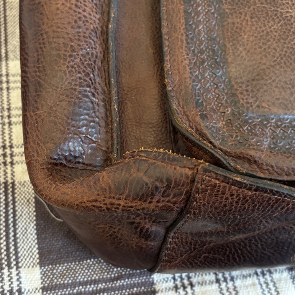 Patricia Nash Jovanna Western distressed leather Backpack - Picture 13 of 14